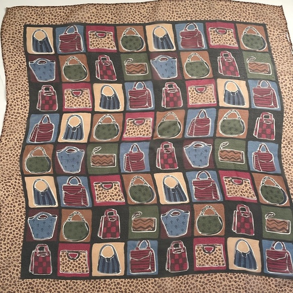 Talbots Silk Scarf - Picture 2 of 8